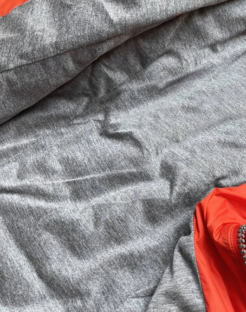 Kurtka z kapturem pomarańczowa (dl011)