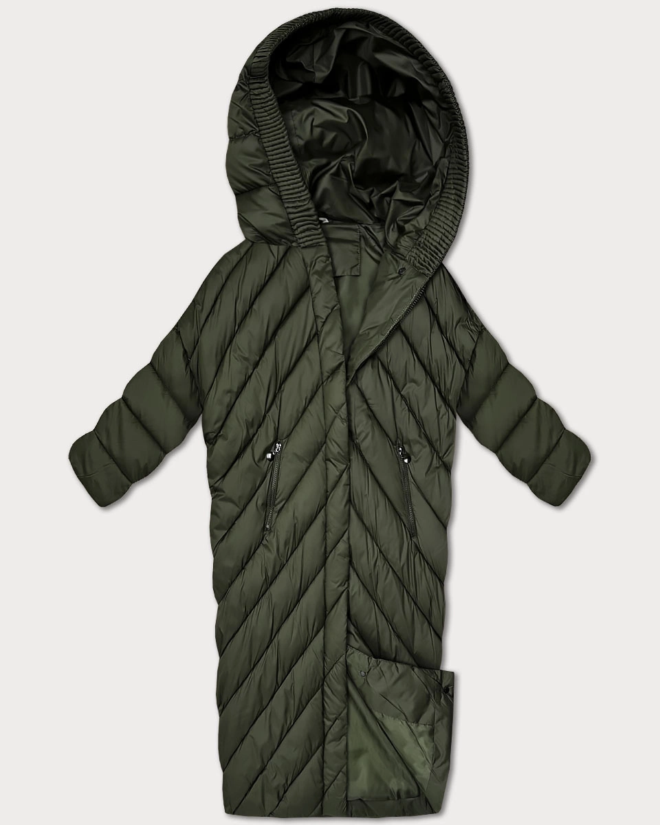 Kurtka zimowa typu nietoperz Minority khaki (P3-6026-22)