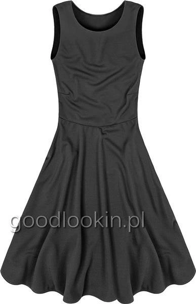 ELEGANCKA SUKIENKA N&D CZARNA (N&D5)