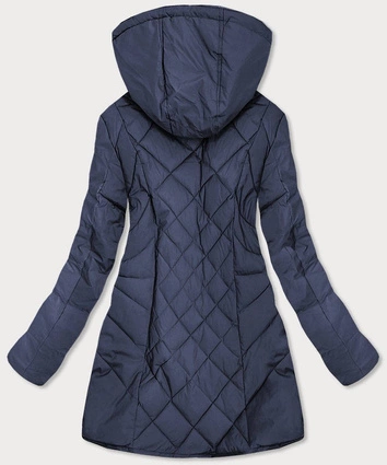 PIKOWANA KURTKA DAMSKA GRANATOWA (2025-2)