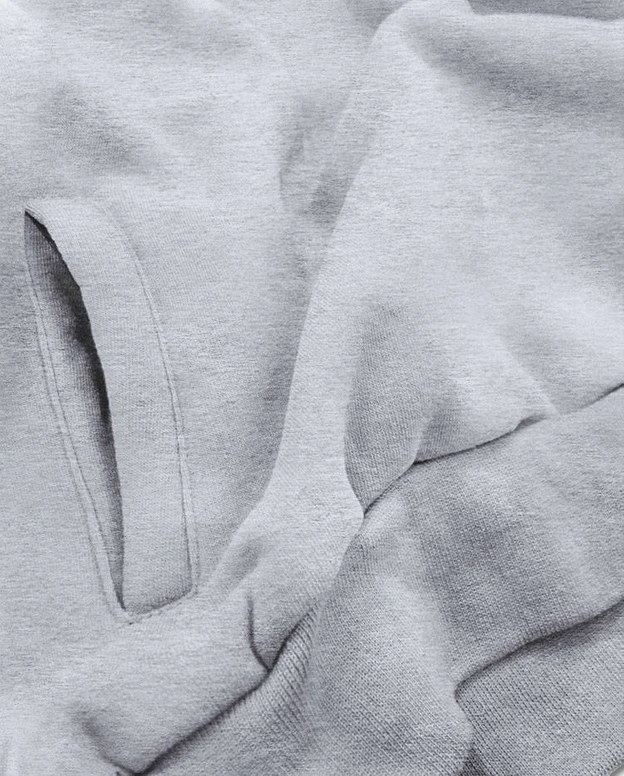 KOMPLET DRESOWY Z KAPTUREM CZARNO-SZARY (AMG740A)