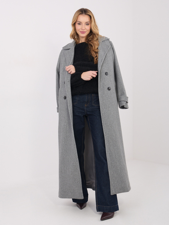 Damski sweter z bufiastymi rękawami Goodlookin czarny (1612)