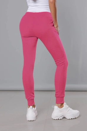 Spodnie dresowe różowe (CK01-19)