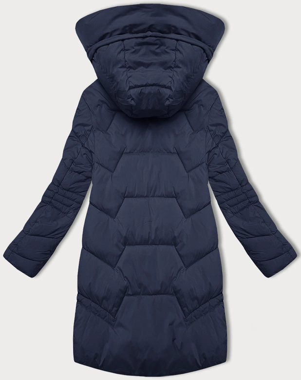 Przejściowa kurtka damska z kapturem LHD ciemny granat (LHD-24585)