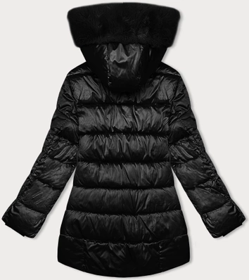 Damska kurtka bombka S'west czarna (B8192-1)