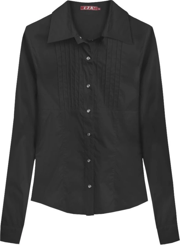 BAWEŁNIANA KOSZULA CZARNA (1085)