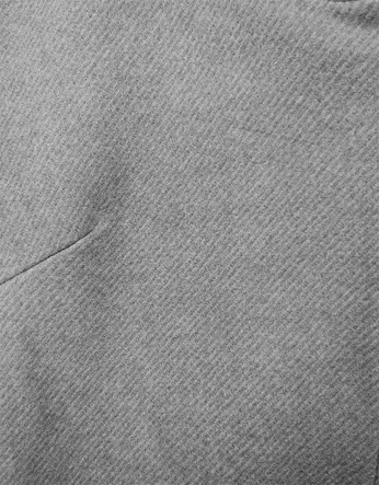 KRÓTKI PŁASZCZ Z KAPTUREM SZARY (2703)