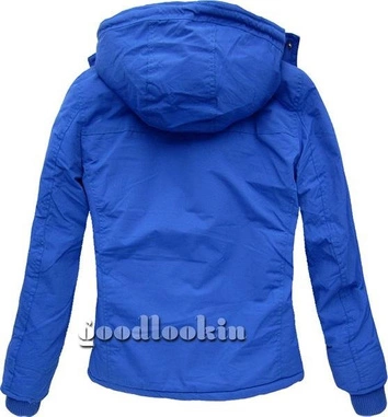 KURTKA ZIMOWA CASABLANCA NIEBIESKA (AT108)