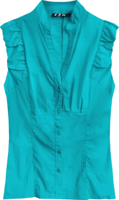 KOSZULA Z MARSZCZONYMI RAMIONAMI MORSKA (1045)