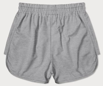 Sportowe spodenki damskie szare (8K951-2)