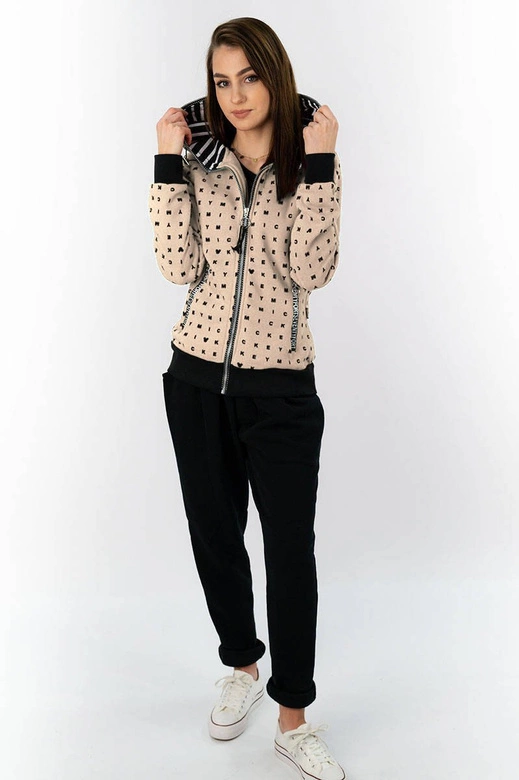 DRES DAMSKI MYSZKA MIKI BEŻOWY (AMG748)