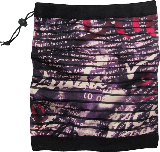 KOMIN Z NADRUKAMI 2W1 FIOLETOWY (2009)