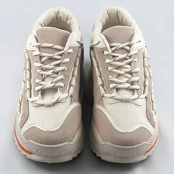 Damskie buty sportowe beżowe (s1115)