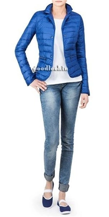 GRANATOWA KURTKA O&S (1110)