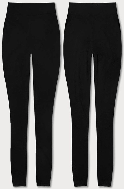 Sportowe legginsy czarne (YW001)