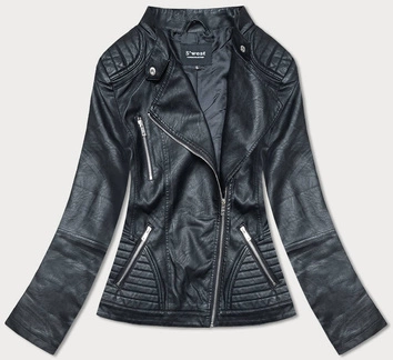 Ramoneska ze stójką czarna (b0117)