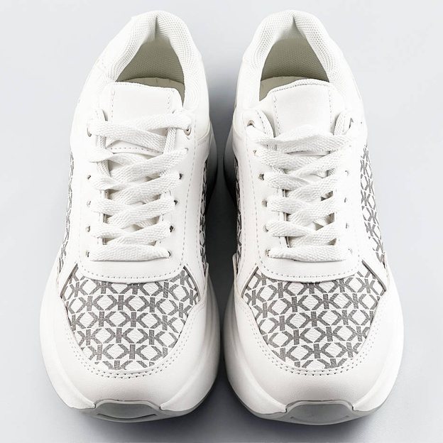 Sportowe buty damskie białe (sg-137)