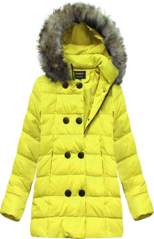 PIKOWANA KURTKA Z KAPTUREM LIMONKOWA (1994)