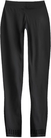 BŁYSZCZĄCE LEGGINSY Z DŻETAMI CZARNE (373ART)