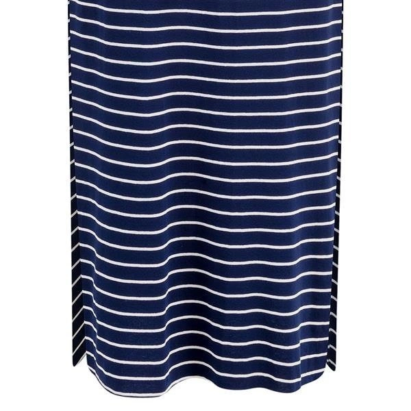 SUKIENKA MAXI GRANATOWO-BIAŁA (59100)