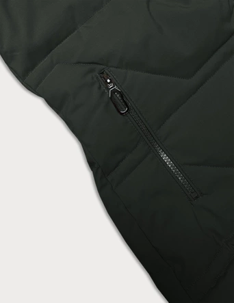 Zimowa kurtka damska z kapturem J Style army (16M9099-136)