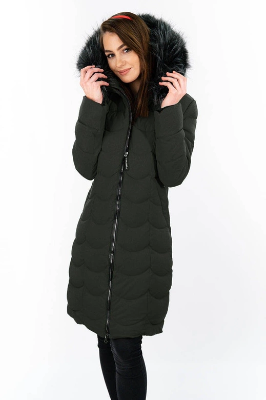 PIKOWANA KURTKA Z KAPTUREM KHAKI (1906)