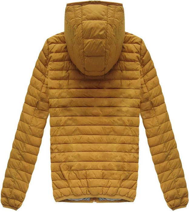 PIKOWANA KURTKA MUSZTARDOWA (B1256)