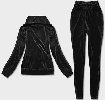 Komplet bluza + legginsy czarny (YP-9968)