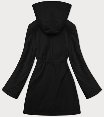 Cienka kurtka z kapturem S'West czarna (B8236-1)