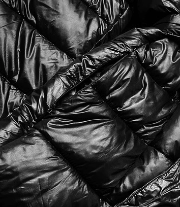 Kurtka damska z wywijanym kołnierzem czarny (ag1-j9061b)