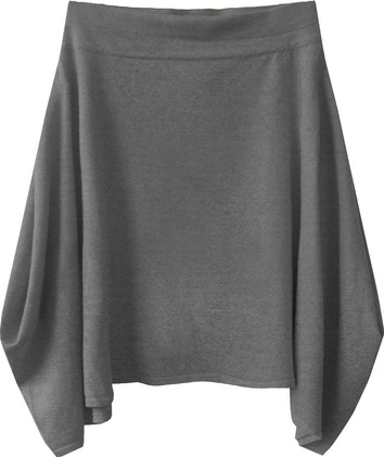 ASYMETRYCZNA SPÓDNICA SZARA (1551)