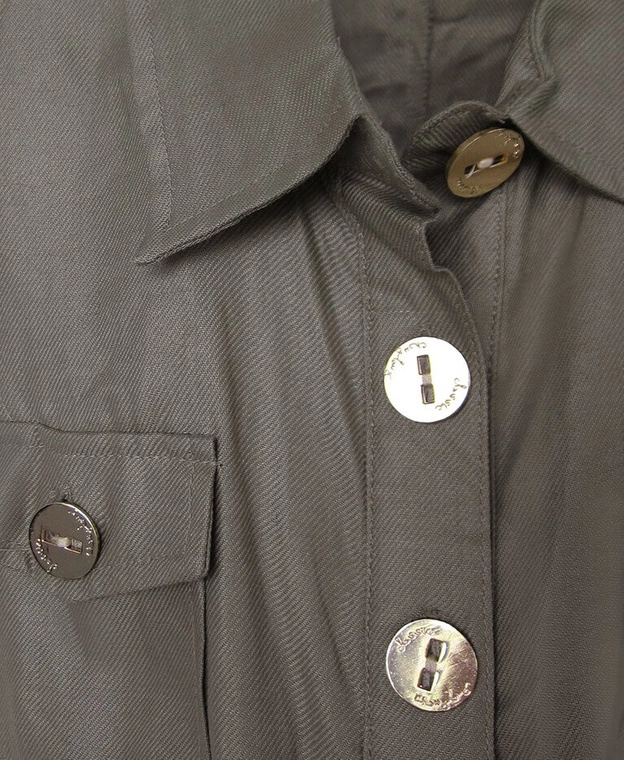 SUKIENKA MINI Z LNU KAKAOWA (2829)