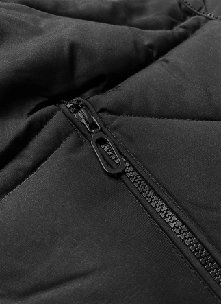 Zimowa kurtka damska z kapturem J Style czarny (16M9192-392)