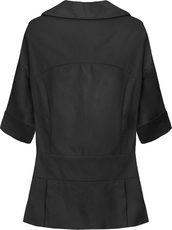 ŻAKIET Z RĘKAWEM 3/4 CZARNY (319/1ART)