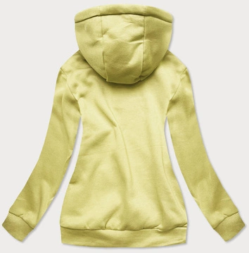 Damska bluza dresowa żółta (w02-33)