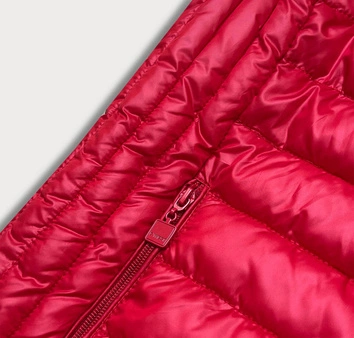 Damska kamizelka ze stójką czerwona (b2723-4)