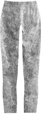 BŁYSZCZĄCE LEGGINSY W ZWIERZĘCY WZÓR CZARNO-BIAŁE (325/1ART)
