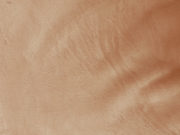 Welurowy dres damski z kapturem nude (8C1175-160)