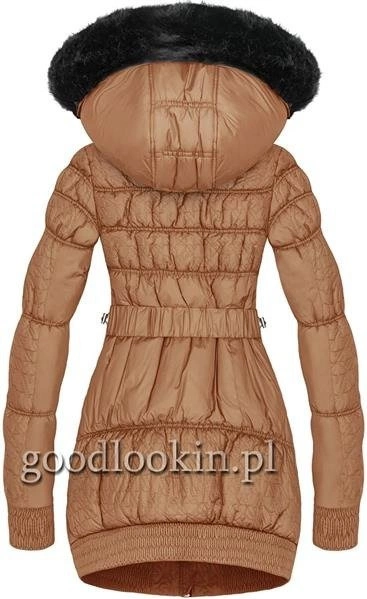 KARMELOWA KURTKA ZIMOWA GO-START (6312)