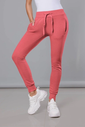 Spodnie dresowe różowe (ck01-37)