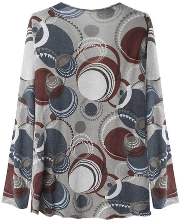 CIENKA BAWEŁNIANA BLUZKA SZARA (250ART)