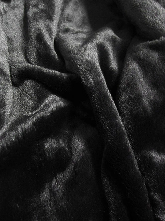 RAMONESKA Z ODPINANYM FUTERKIEM CZARNA (5523BIG)