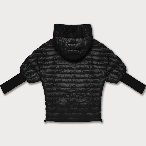 Damska kurtka nietoperz Minority czarna (P3-6913-1)