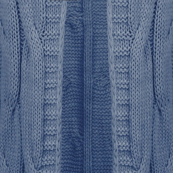 SWETER O GRUBYM SPLOCIE NIEBIESKI (115ART)