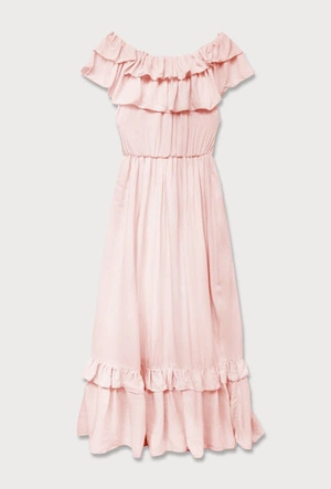 SUKIENKA HISZPANKA MAXI ŁOSOSIOWA (344ART)