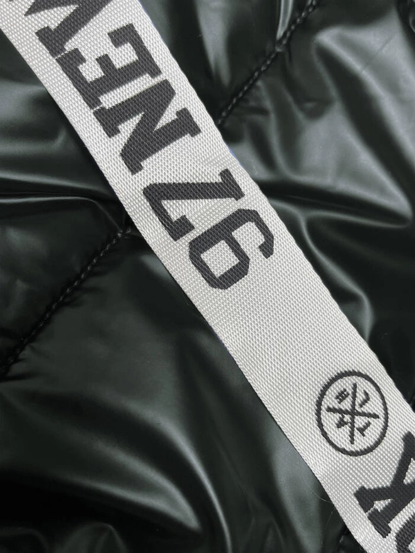 Bezrękawnik damski ze ściągaczami army (16M9115-136)