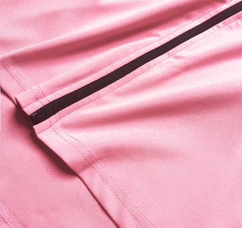 Bluza z asymetrycznym dołem jasny róż (hd153-25)