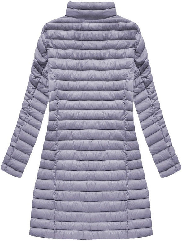 PIKOWANA KURTKA Z KAPTUREM WRZOSOWA (7472-PLUS)