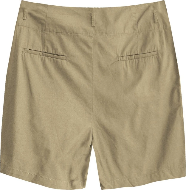 KLASYCZNE SZORTY JASNOBRĄZOWE (2221)