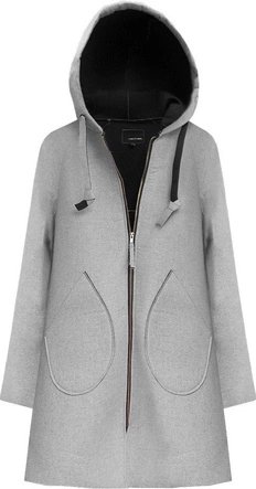 NEOPRENOWY PŁASZCZ SZARY (015LJ)